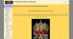 Desktop Screenshot of brahmachaitanya.org