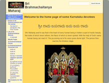 Tablet Screenshot of brahmachaitanya.org